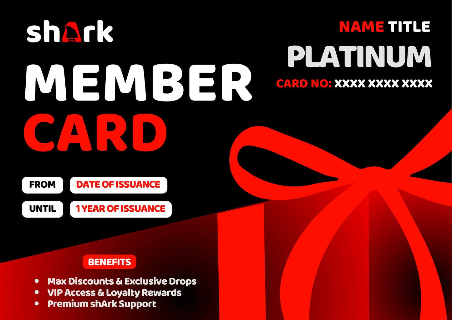 shArk Membership Cards