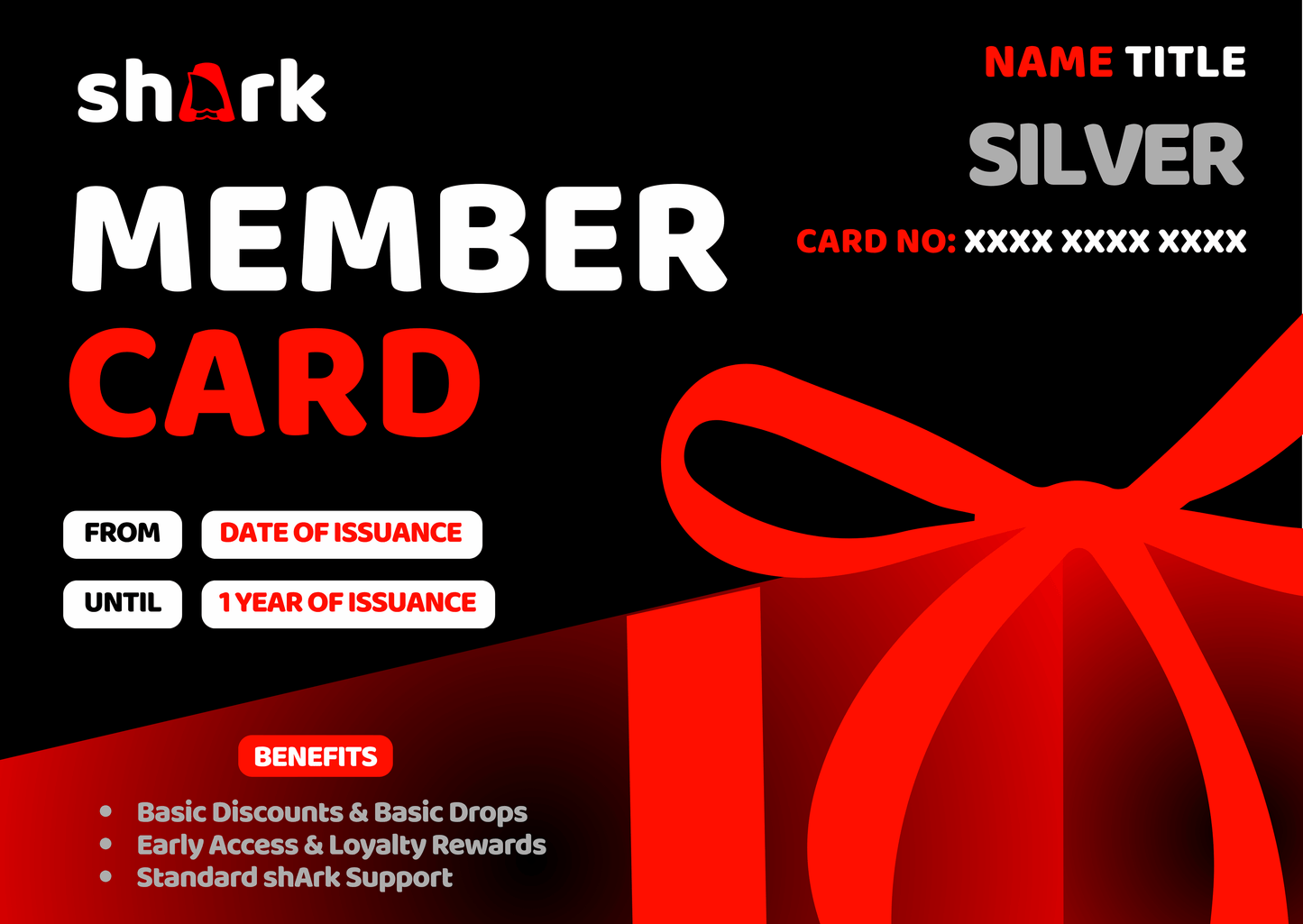 shArk Membership Cards